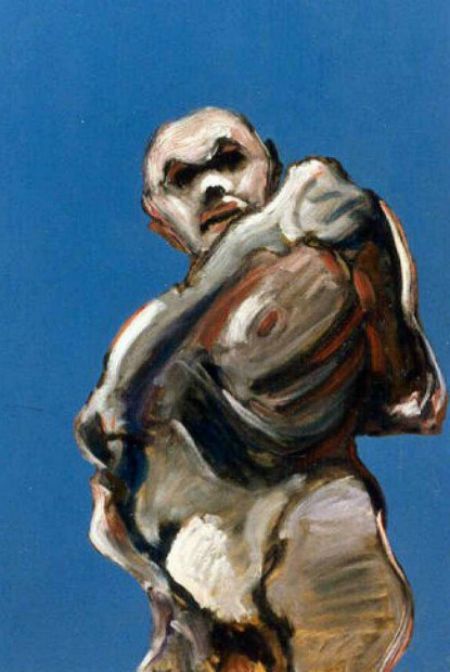 Male-Figure Frank Rampolla Painting